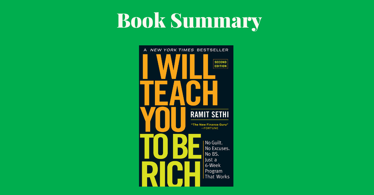 I Will Teach You To Be Rich - Book by Ramit Sethi