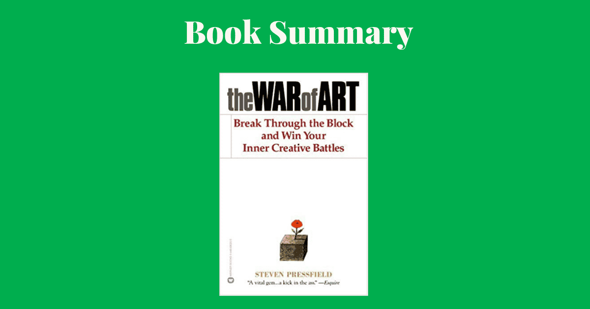 STEVEN PRESSFIELD  The War of Art - Order of Man