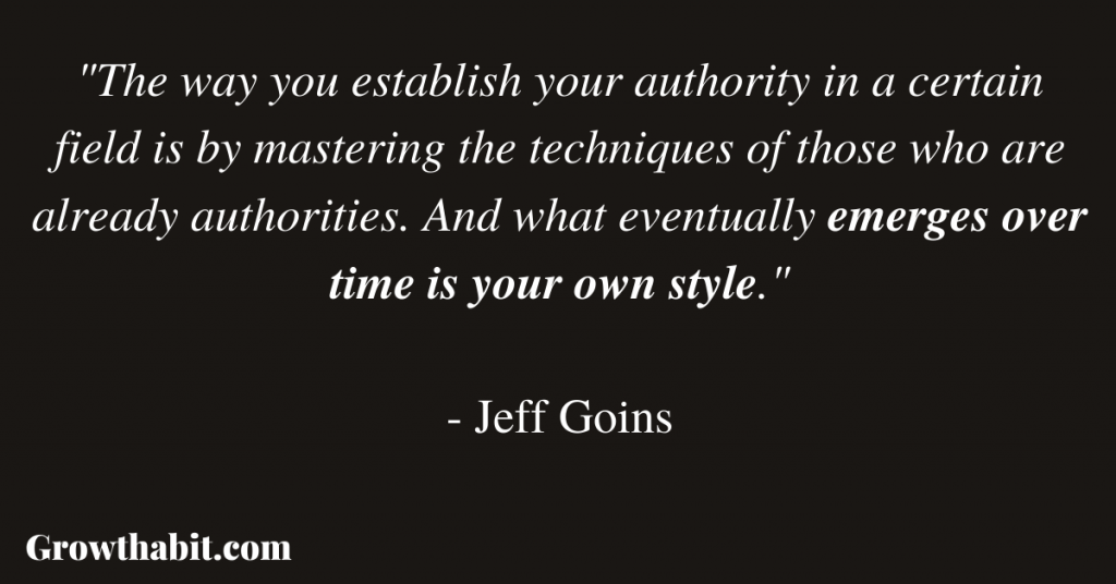 Jeff Goins Quote