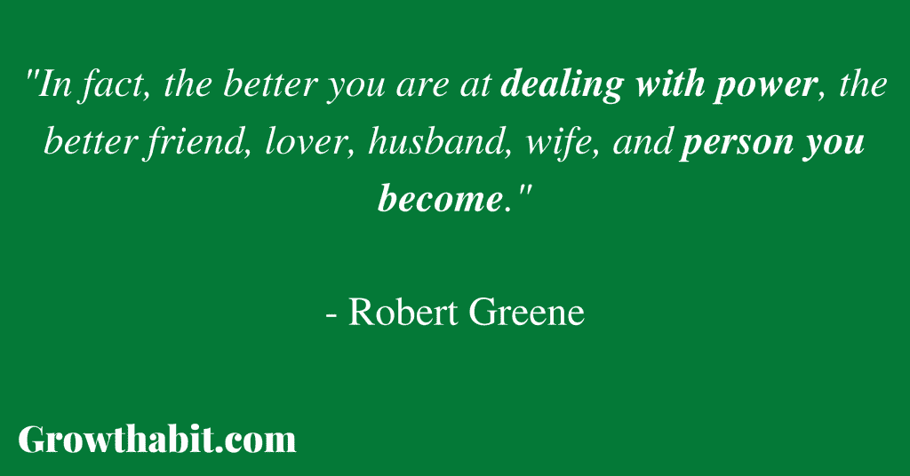 Robert Greene Quote