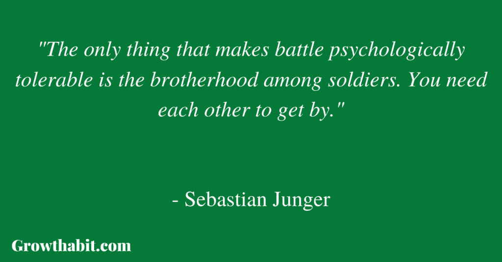 Sebastian Junger Quote 2