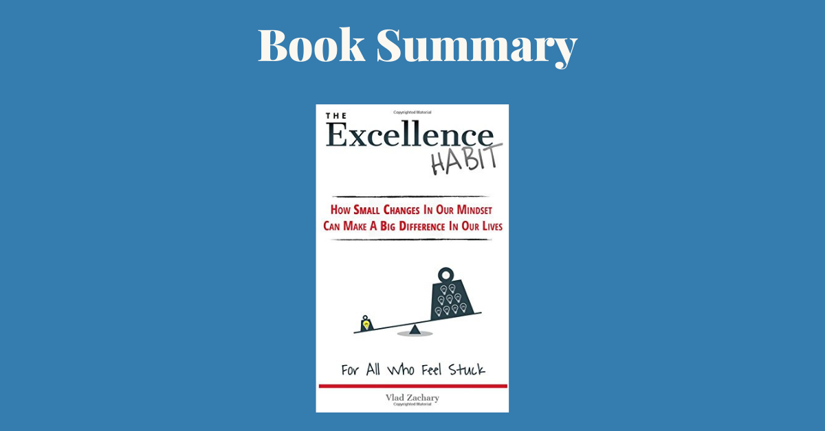 The Excellence Habit Vlad Zachary Book Cover