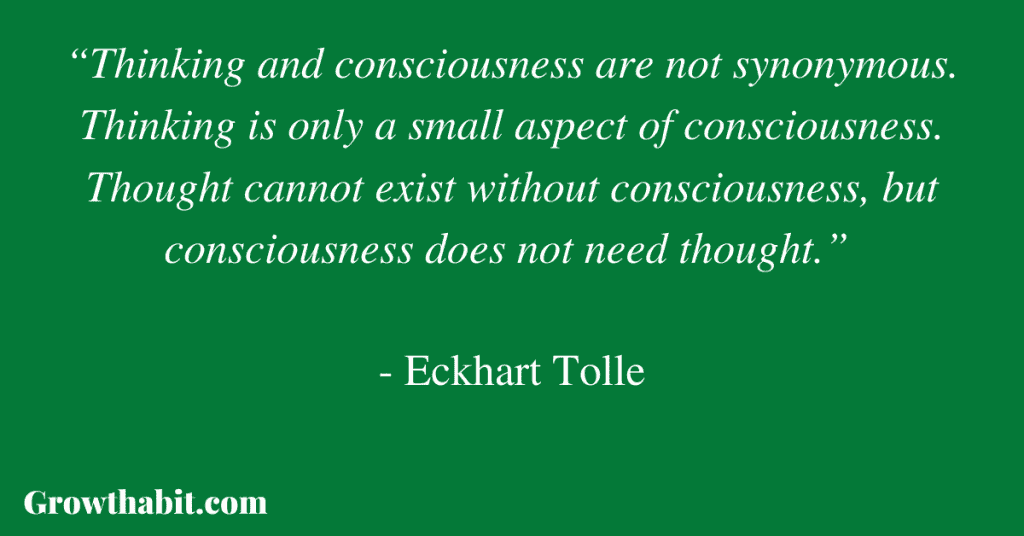 Eckhart Tolle Quote