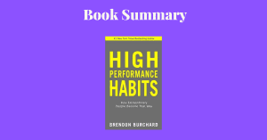 High Performance Habits Book Cover