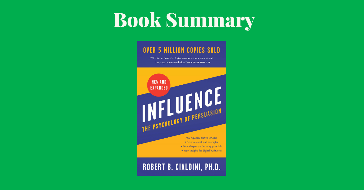 Influence by Robert Cialdini - Book Cover