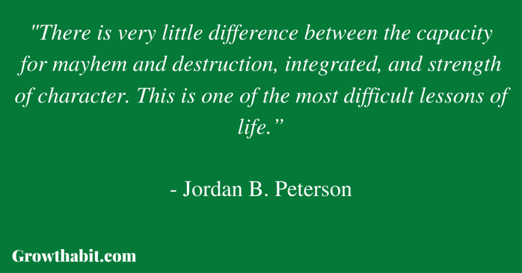 Jordan B. Peterson Quote: 