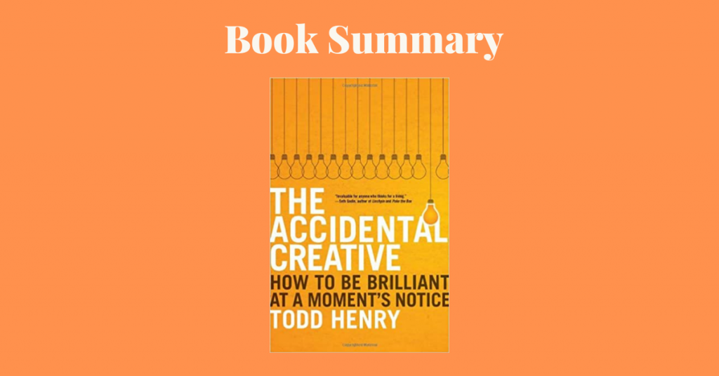 The Accidental Creative - Book Cover