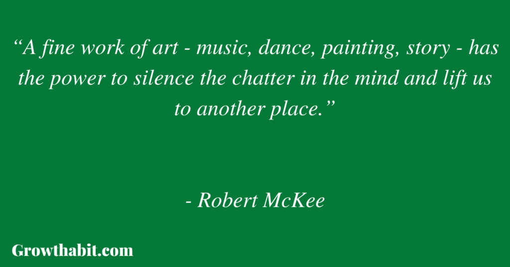 Robert Mckee Quote
