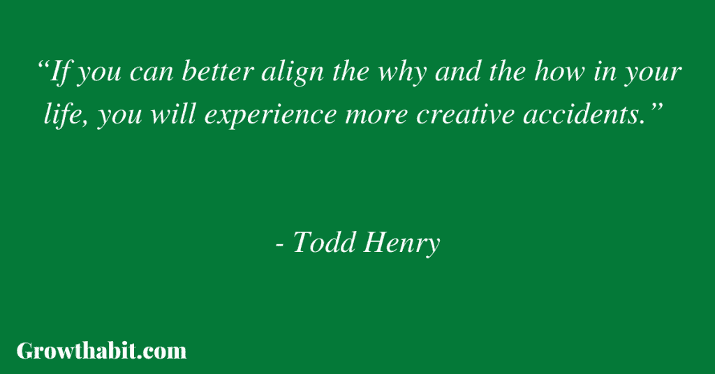 Todd Henry Quote 4