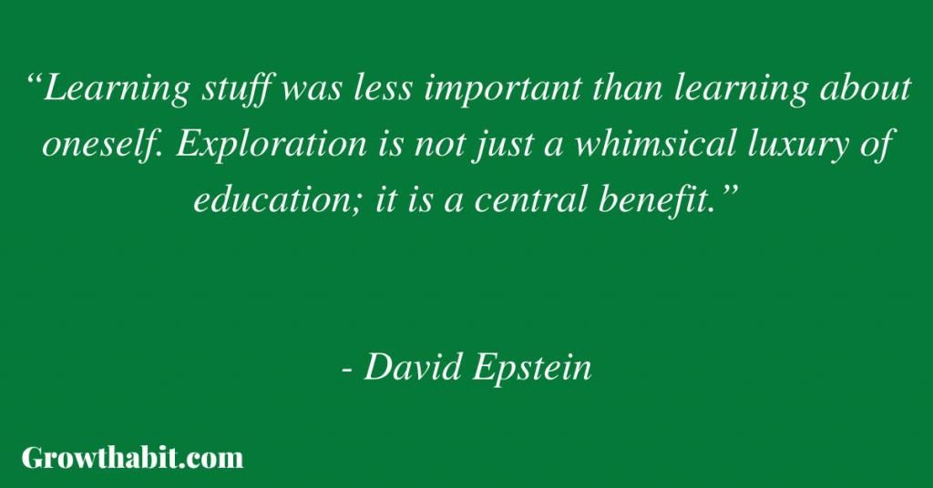 David Epstein Quote 3