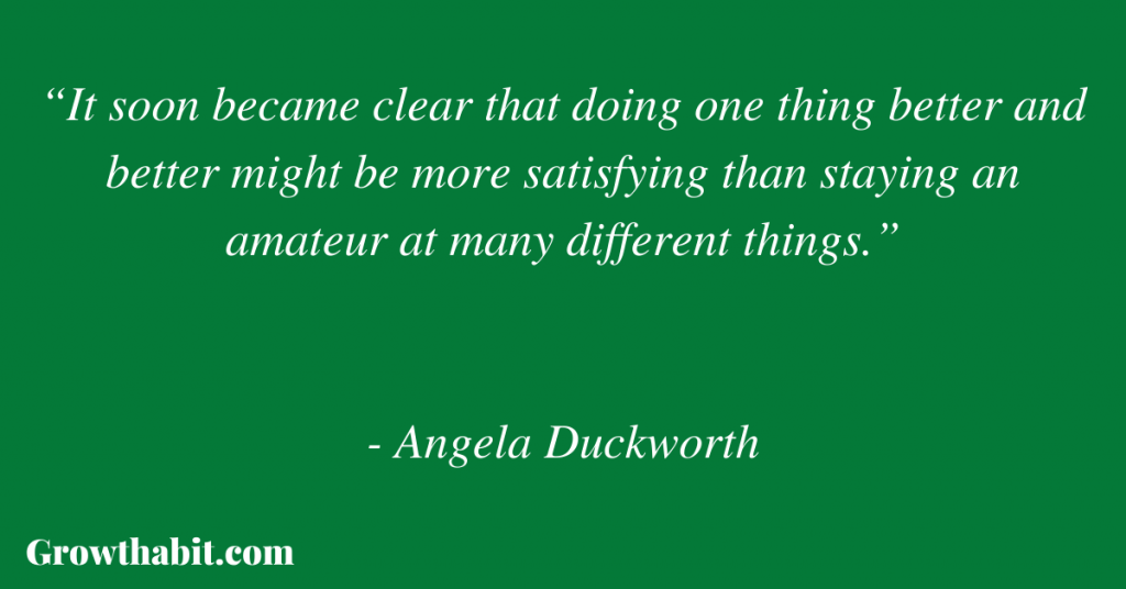 Angela Duckworth Quote 2