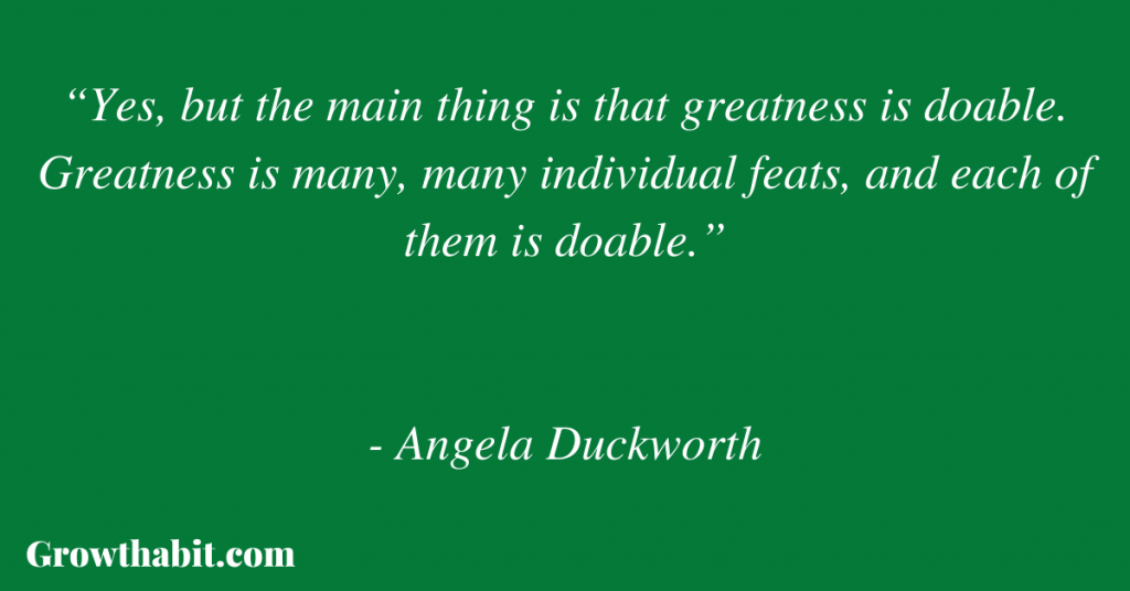Angela Duckworth Quote 3