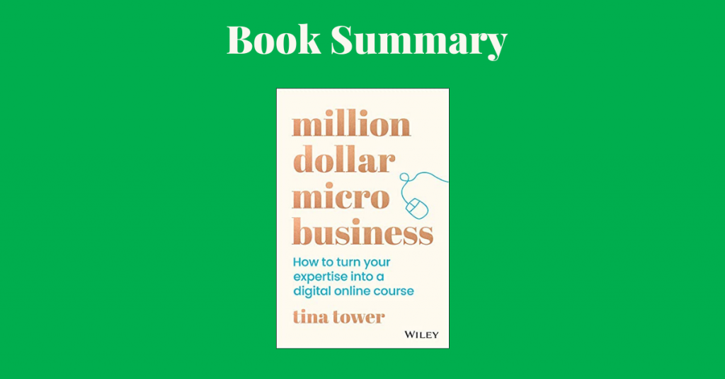 Million Dollar Micro Business - Book Cover