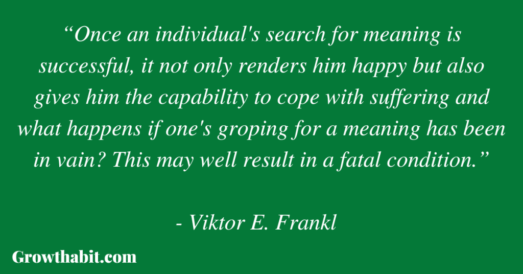 Viktor E Frankl Quote 2