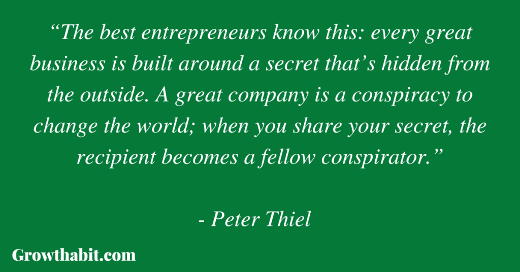 Peter Thiel Quote