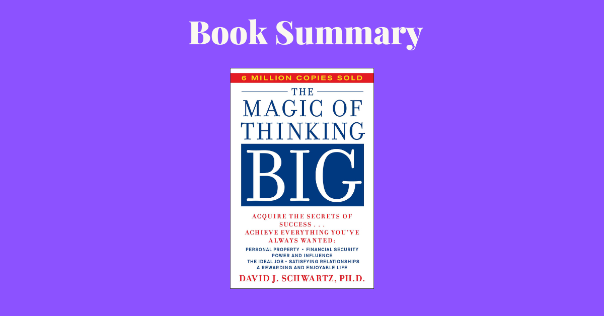 the magic of thinking big book cover