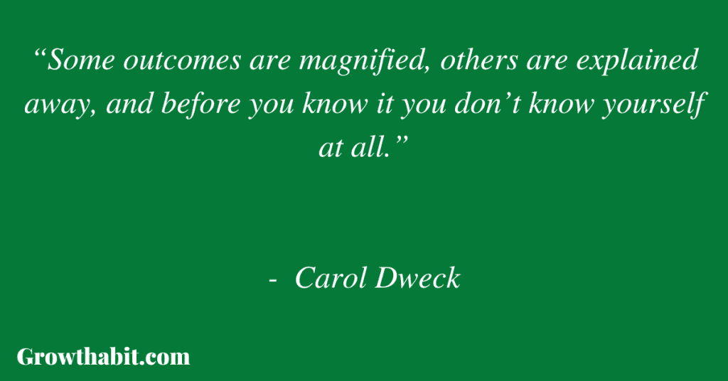 Carol Dweck Quote