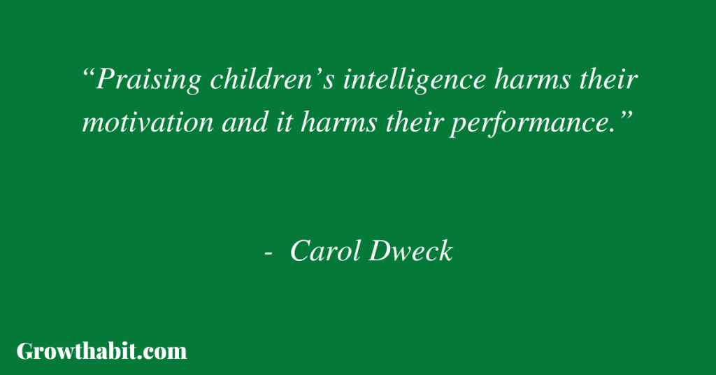 Carol Dweck Quote 3