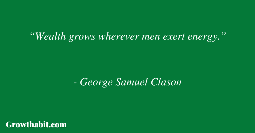 George Samuel Clason 2 Quote