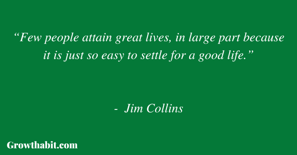 Jim Collins Quote