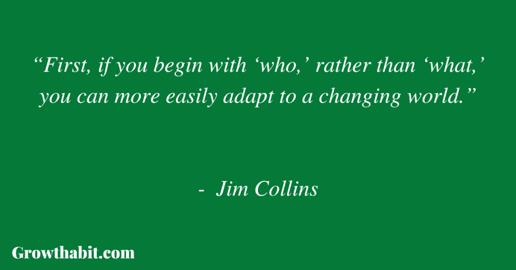 Jim Collins Quote 2