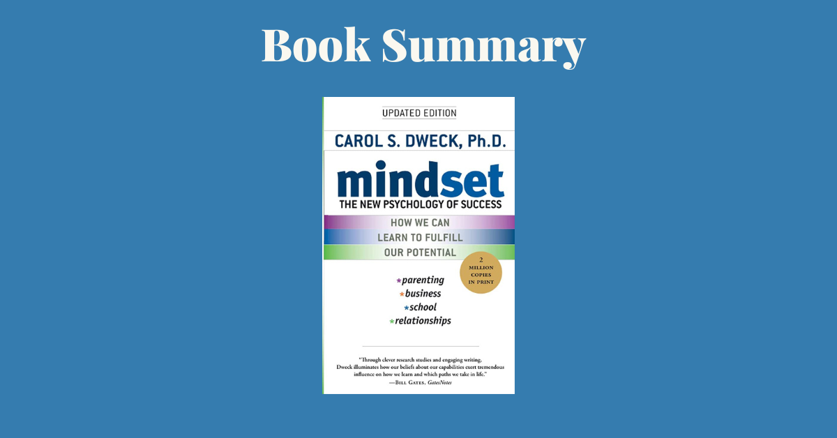 mindset the new psychology book cover