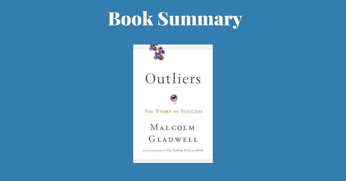 Outliers, The Story of Success Book cover