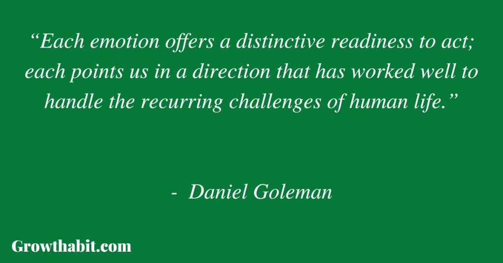 Daniel Goleman Quote