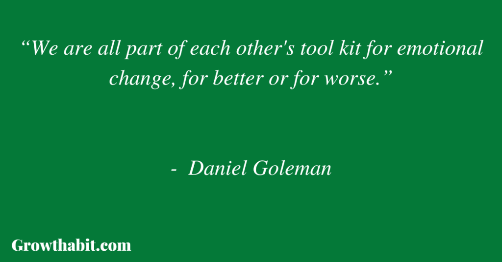 Daniel Goleman Quote 4