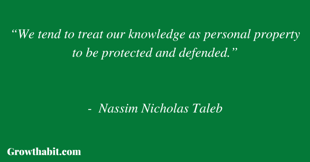 Nassim Nicholas Taleb Quote