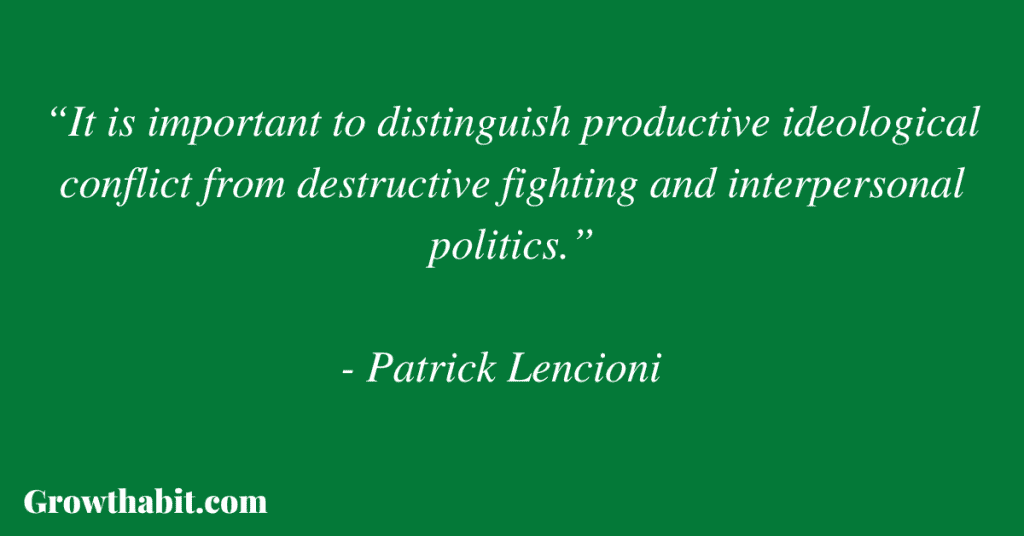 Patrick Lencioni Quote 4