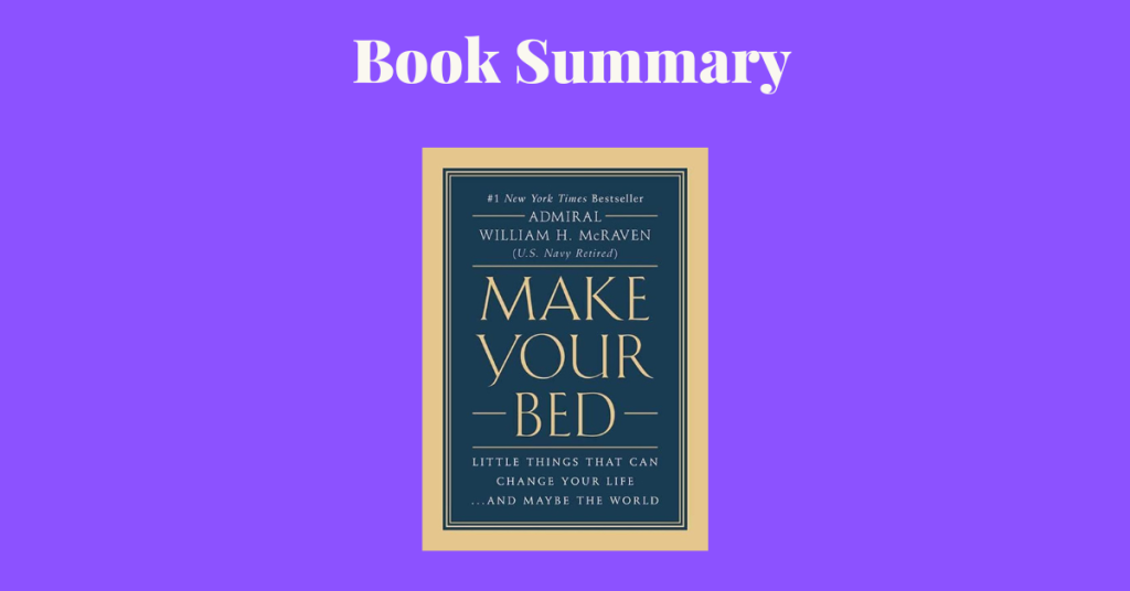 make your bed book cover