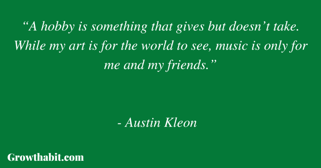 Austin Kleon Quote 3