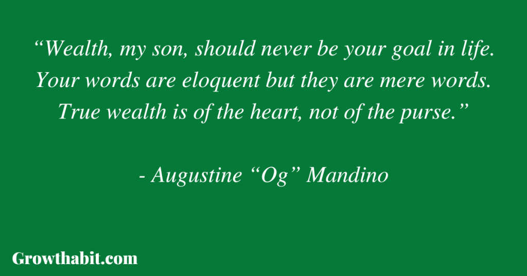 Augustine “Og” Mandino II Quote