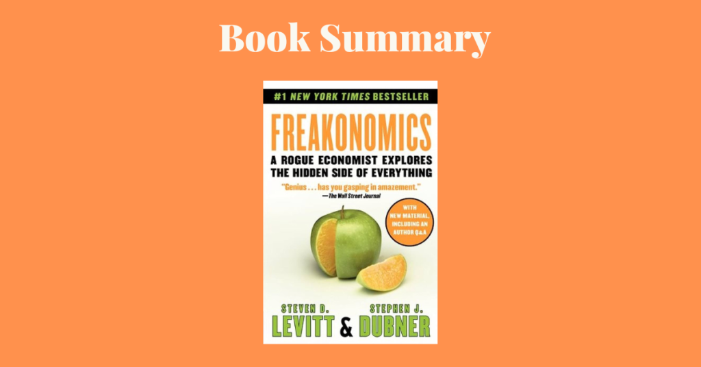 Freakonomics book cover