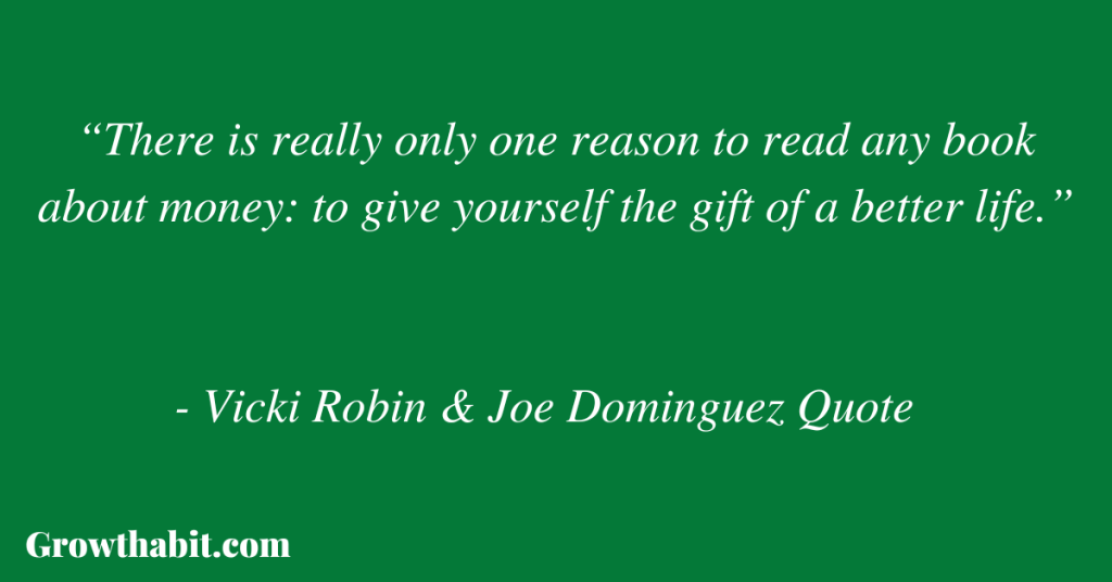 Vicki Robin & Joe Dominguez Quote  