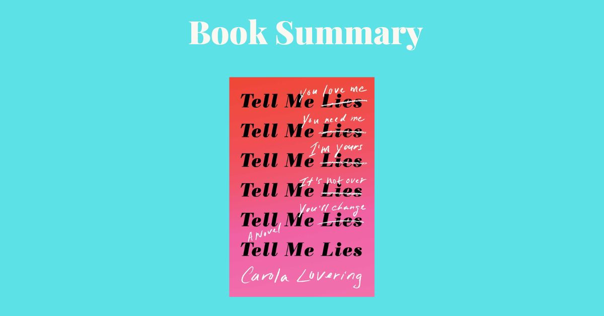 Tell Me Lies book cover