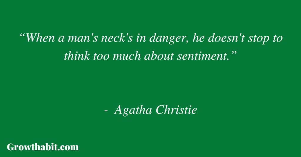 Agatha Christie Quote 2