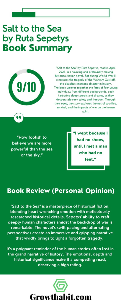Salt to the Sea - Summary-Infographic